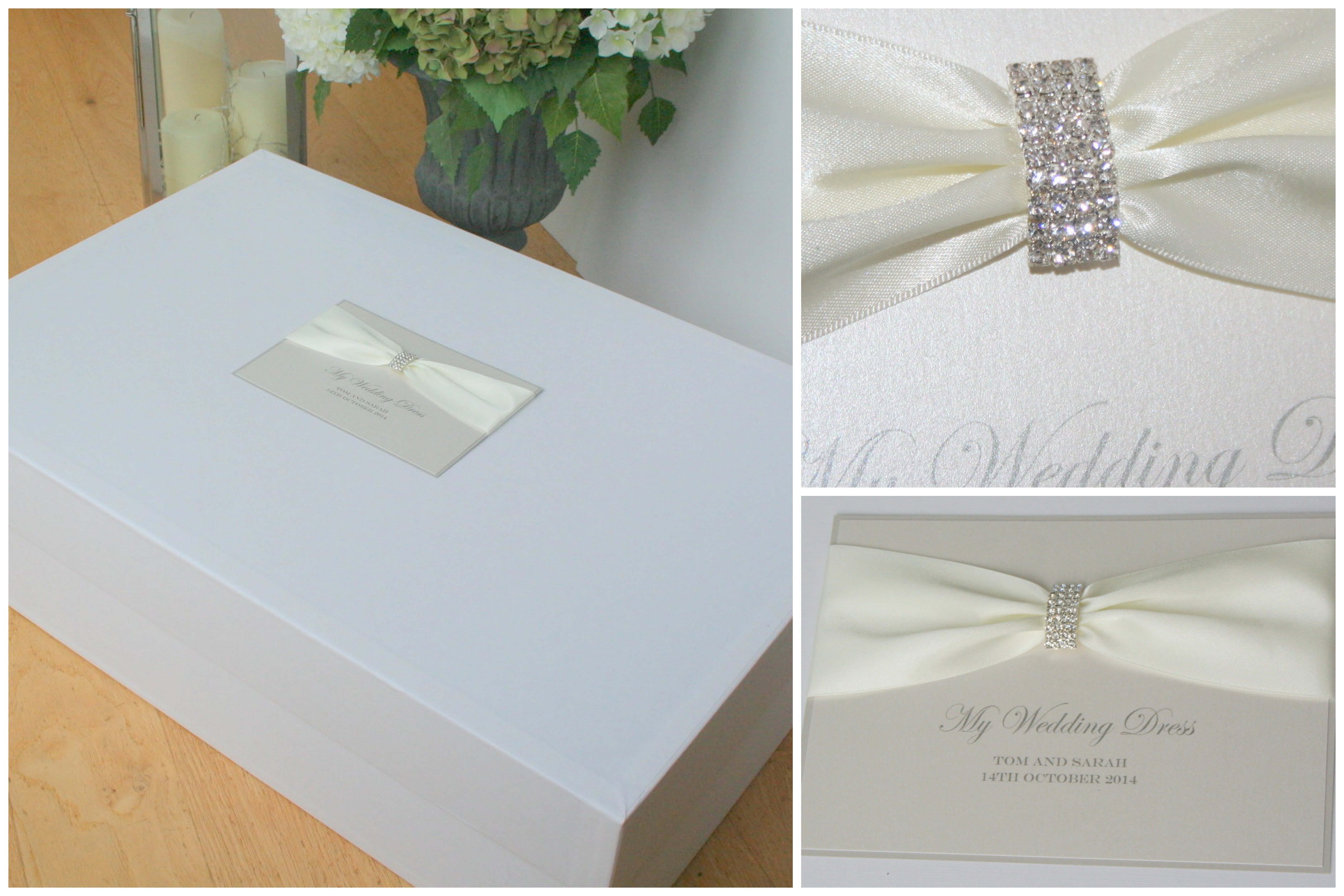 Luxury Couture Collection Wedding Dress Storage Box 'Greta'